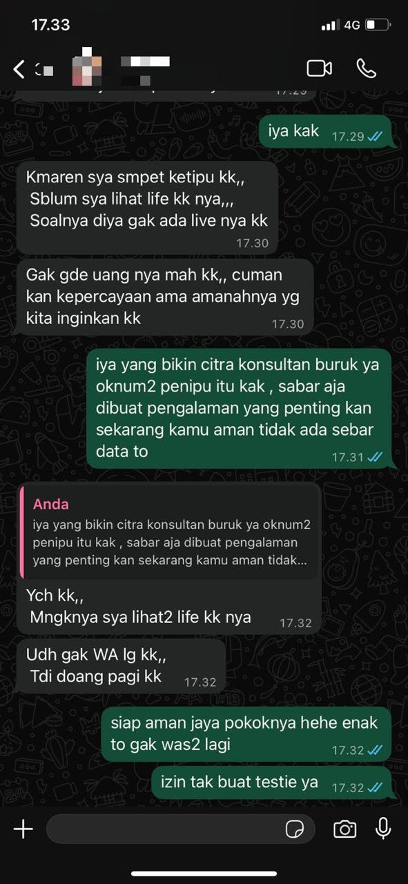 Testimoni klien Gasendra